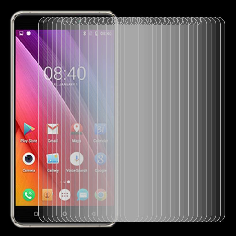 For Kingzone N6 50 PCS 0.26mm 9H 2.5D Tempered Glass Film