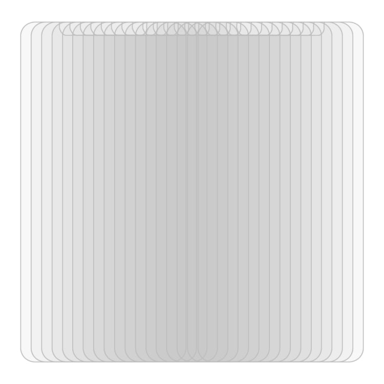 For Kingzone N10 50 PCS 0.26mm 9H 2.5D Tempered Glass Film