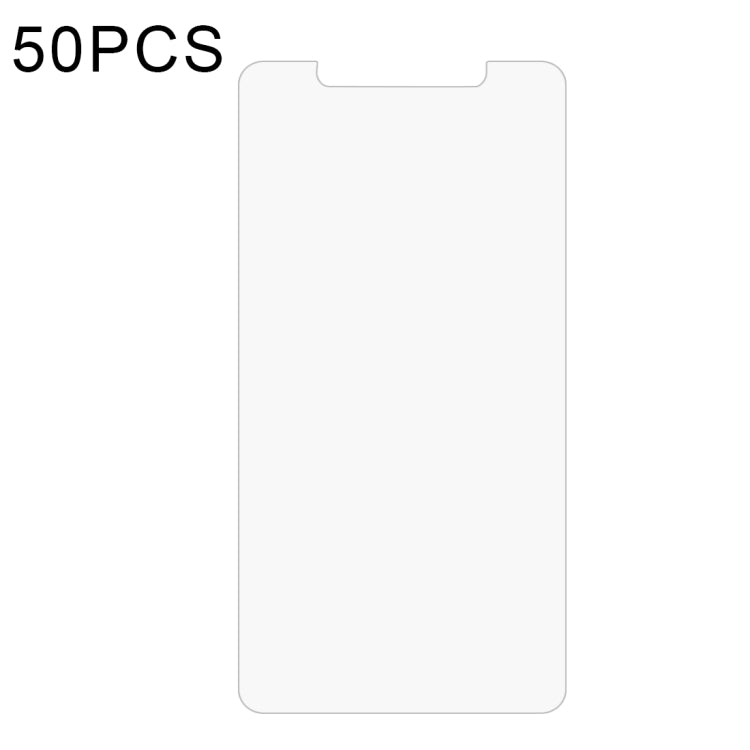 For Kingzone Z1 Plus 50 PCS 0.26mm 9H 2.5D Tempered Glass Film