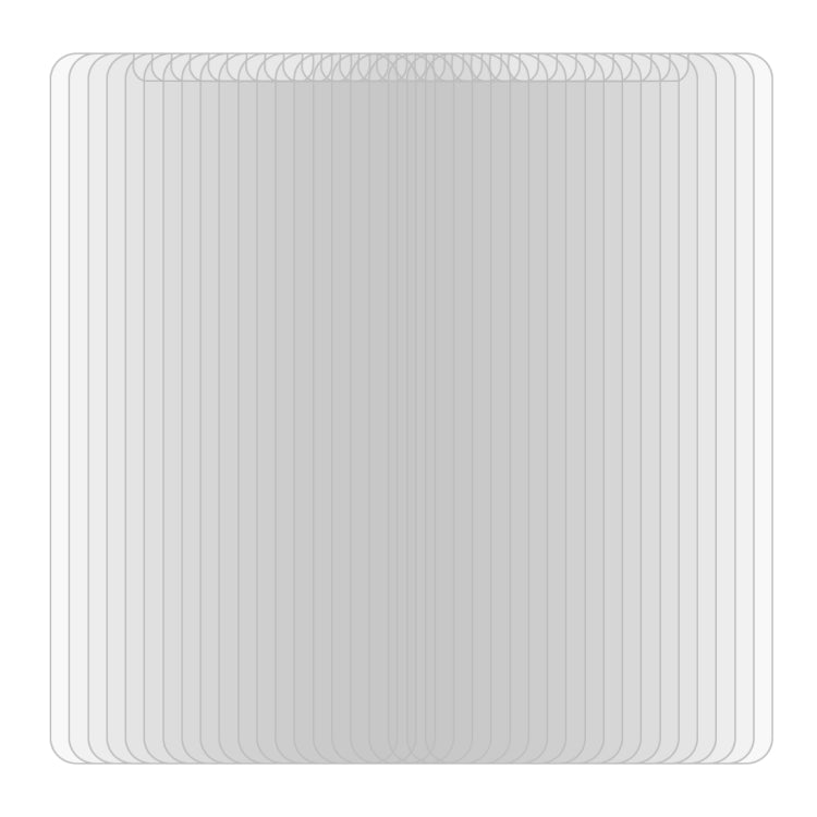 For Kingzone K2 50 PCS 0.26mm 9H 2.5D Tempered Glass Film