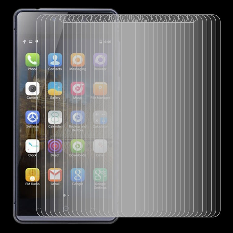 For Kingzone K2 50 PCS 0.26mm 9H 2.5D Tempered Glass Film
