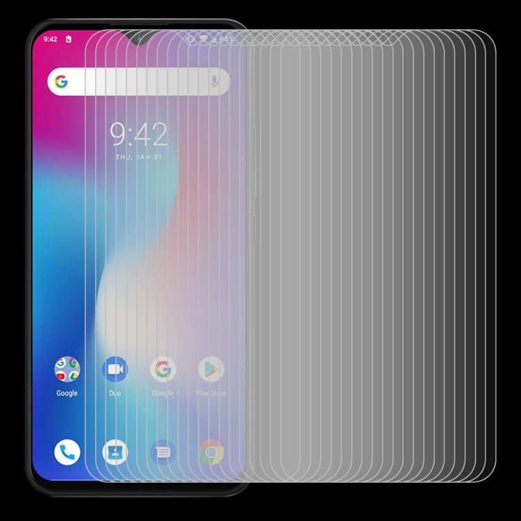 For UMIDIGI Power 50 PCS 0.26mm 9H 2.5D Tempered Glass Film