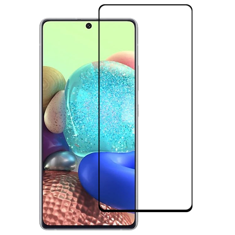 For Samsung Galaxy A72 4G Full Glue Full Screen Tempered Glass Film