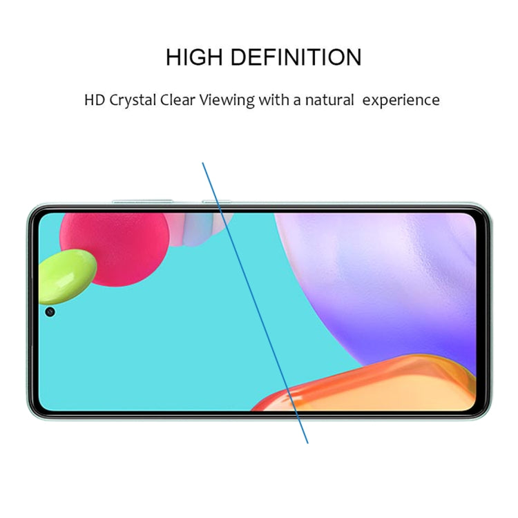 For Samsung Galaxy A52 5G /4G Full Glue Full Screen Tempered Glass Film