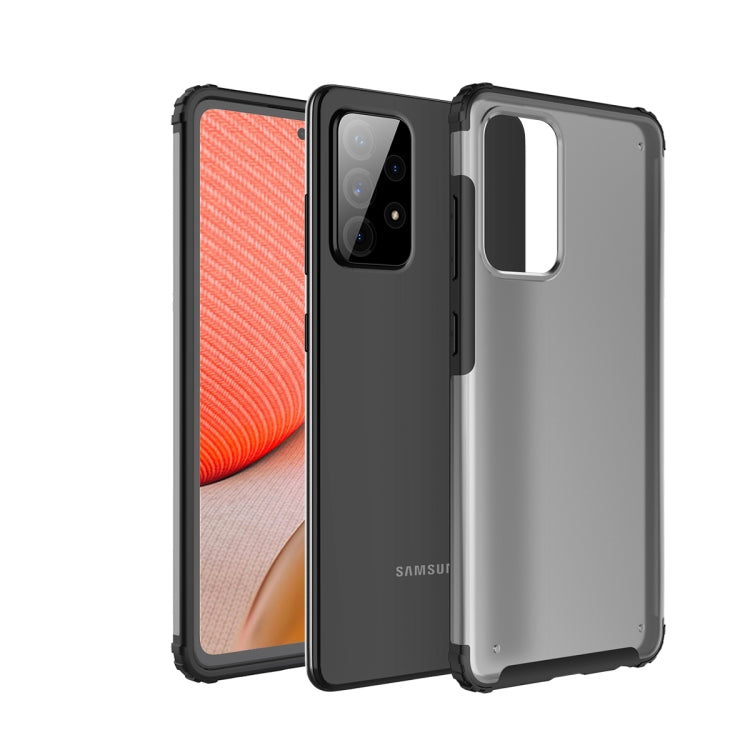 For Samsung Galaxy A72 5G / 4G Four-corner Shockproof TPU + PC Protective Case