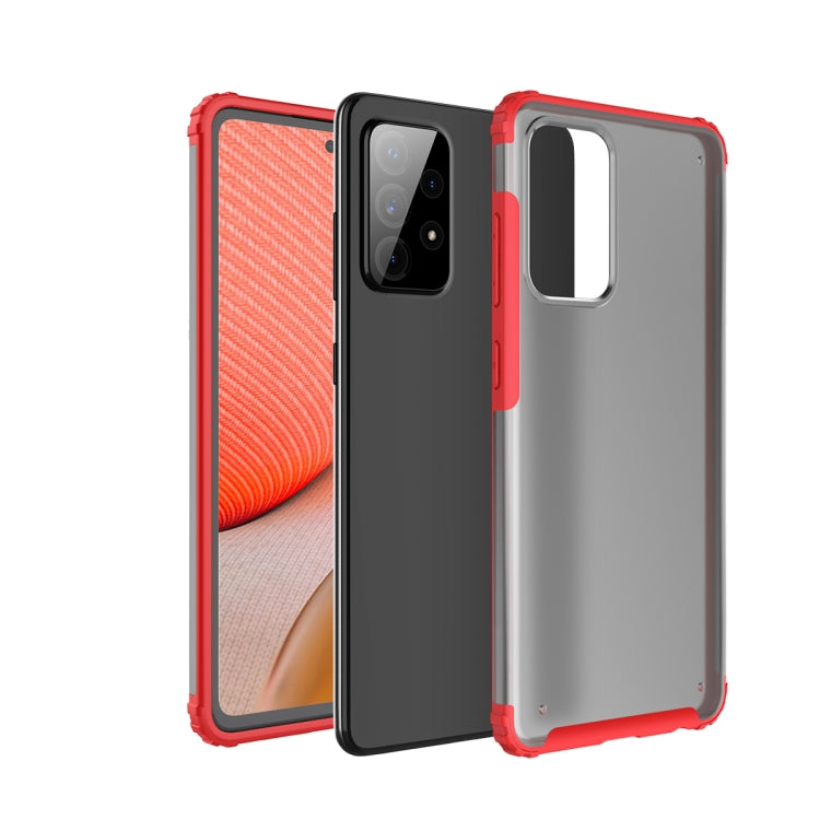 For Samsung Galaxy A72 5G / 4G Four-corner Shockproof TPU + PC Protective Case