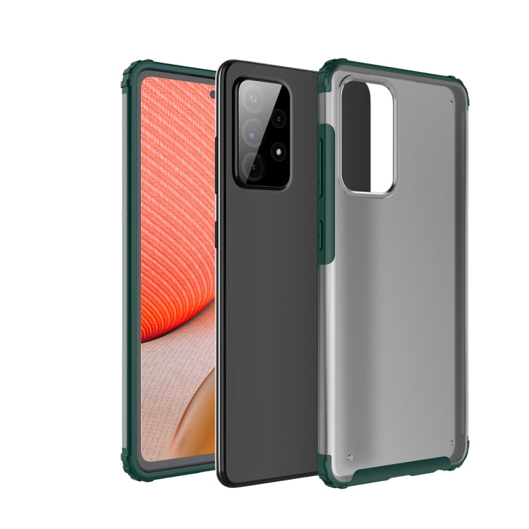 For Samsung Galaxy A72 5G / 4G Four-corner Shockproof TPU + PC Protective Case