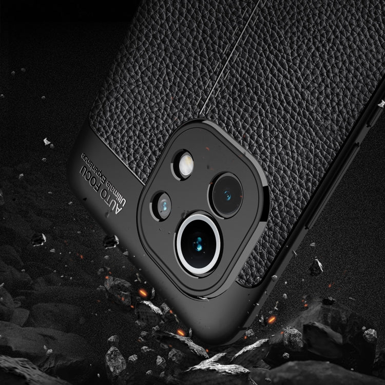 For Xiaomi Mi 11 Litchi Texture TPU Shockproof Case