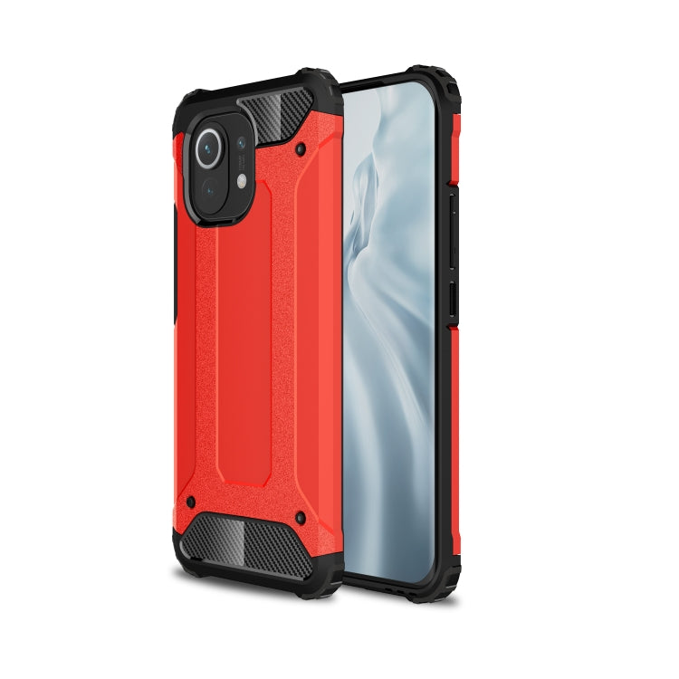 For Xiaomi Mi 11 Magic Armor TPU + PC Combination Case