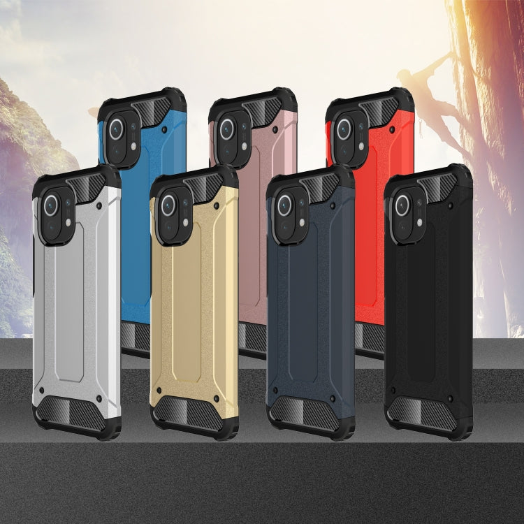 For Xiaomi Mi 11 Magic Armor TPU + PC Combination Case