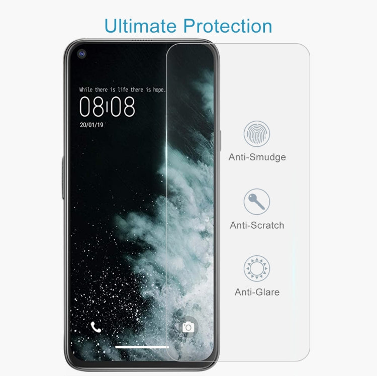 For Cubot C30 50 PCS 0.26mm 9H 2.5D Tempered Glass Film