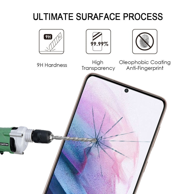 For Samsung Galaxy S21+ 5G 25pcs 3D Curved Edge Full Screen Tempered Glass Film