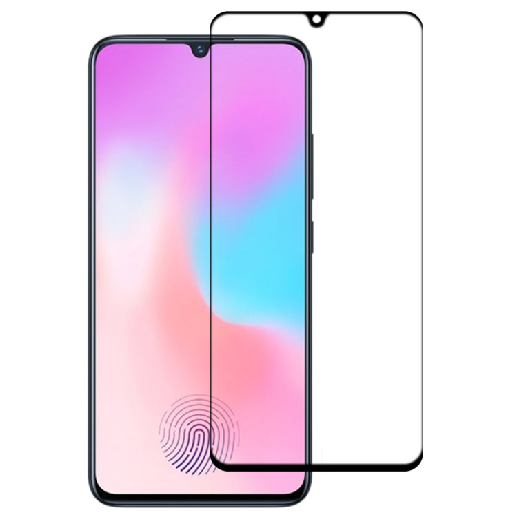For vivo X21s Full Glue Full Screen Tempered Glass Film