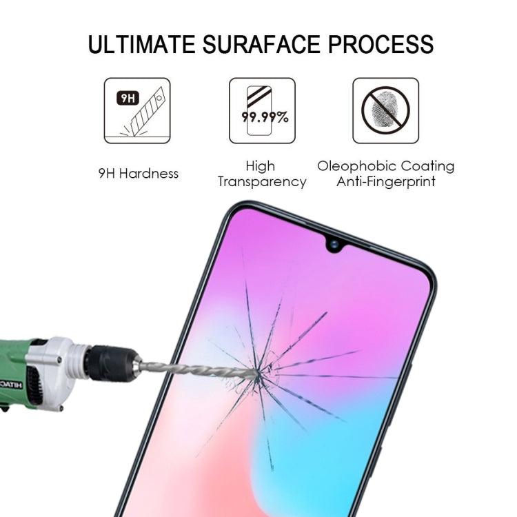 For vivo X21s Full Glue Full Screen Tempered Glass Film