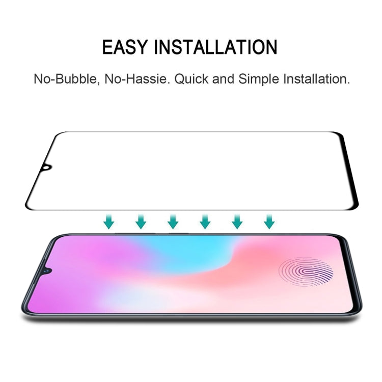 For vivo X21s Full Glue Full Screen Tempered Glass Film