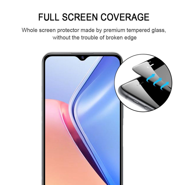 For vivo iQOO U3 / iQOO U5 Full Glue Full Screen Tempered Glass Film