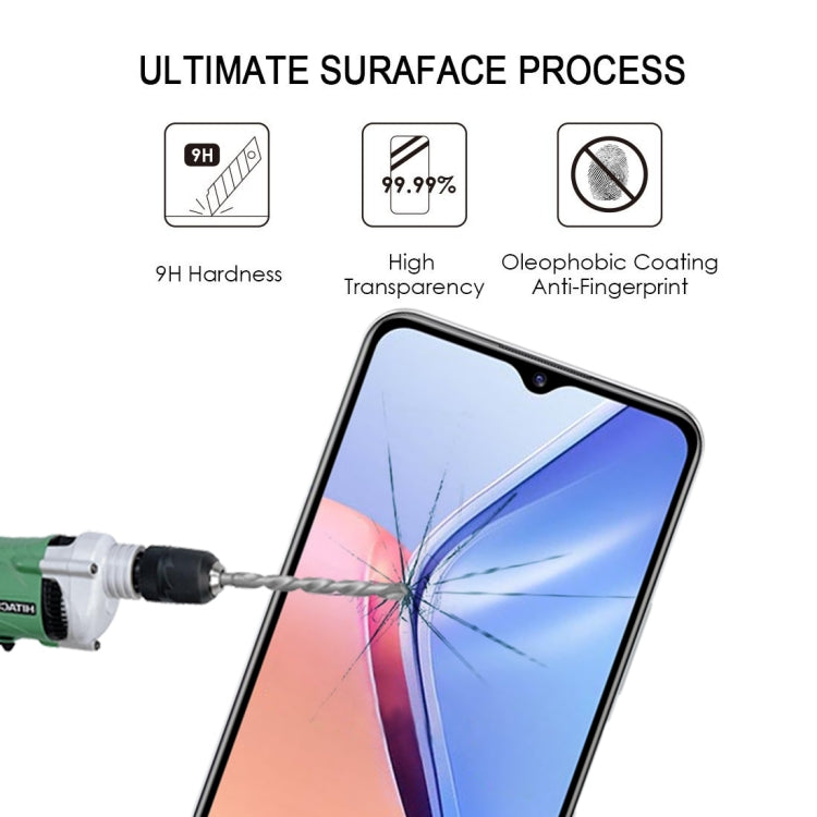For vivo iQOO U3 / iQOO U5 Full Glue Full Screen Tempered Glass Film