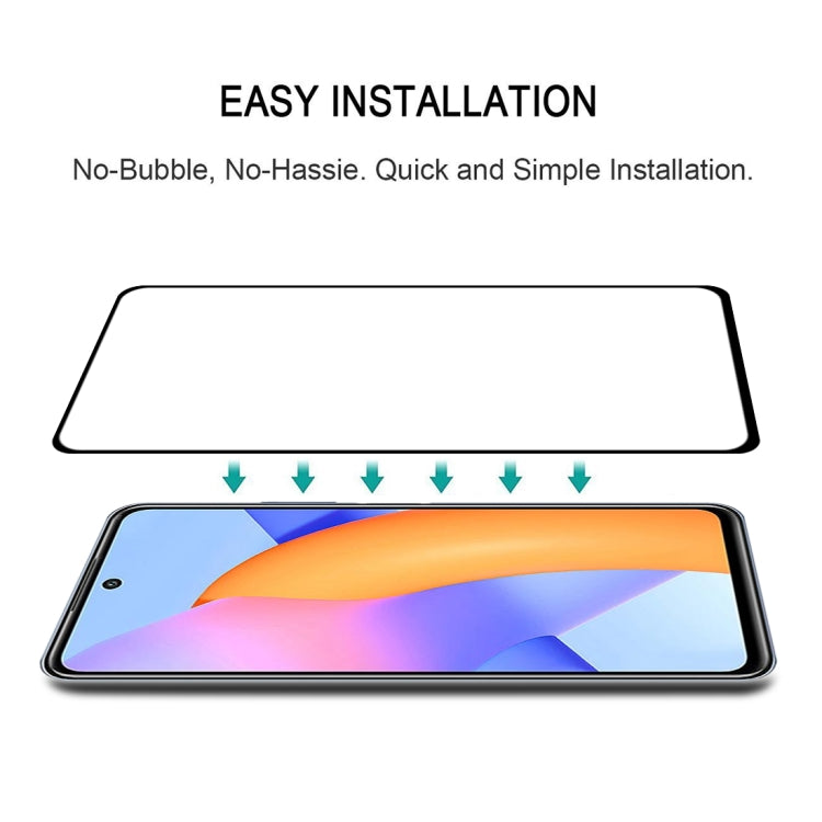 For Huawei Honor 10X Lite Full Glue Full Screen Tempered Glass Film
