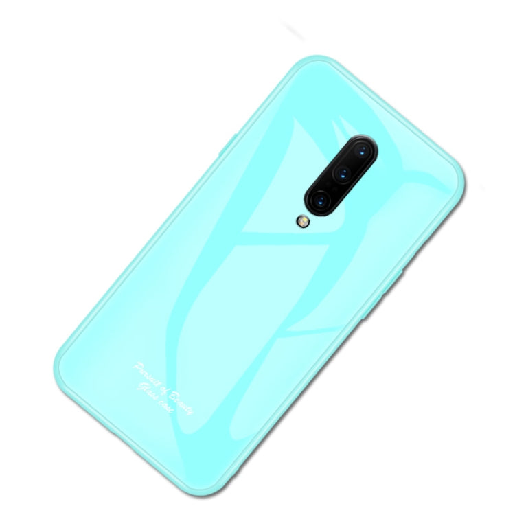 For OnePlus 7 Pro Macaron Glass + TPU Case