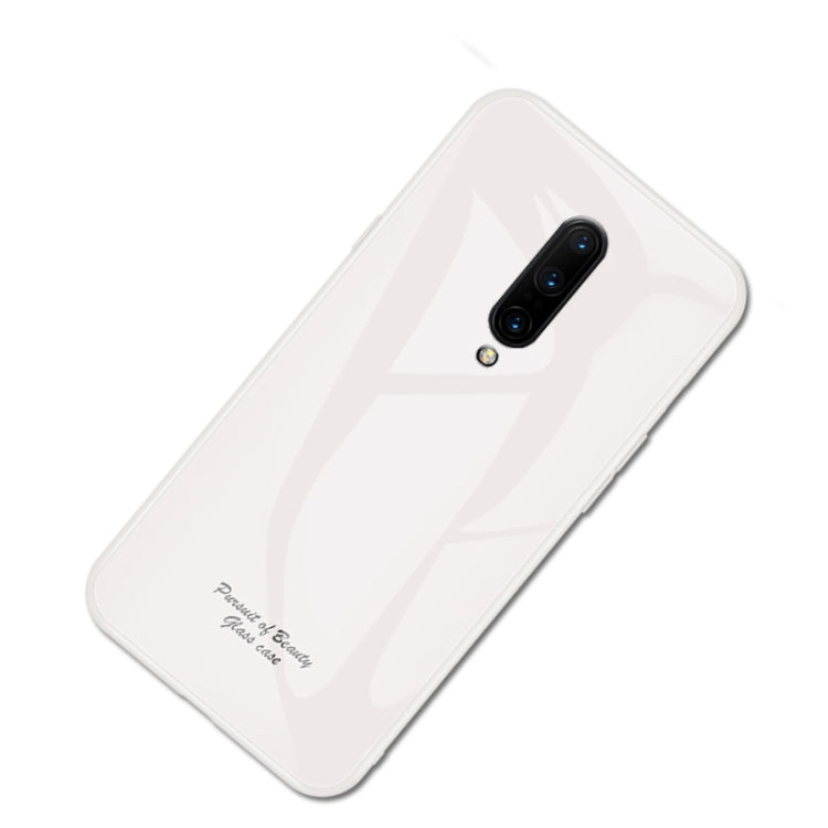 For OnePlus 7 Pro Macaron Glass + TPU Case