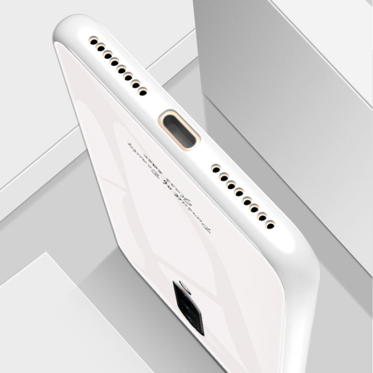 For OnePlus 7 Pro Macaron Glass + TPU Case
