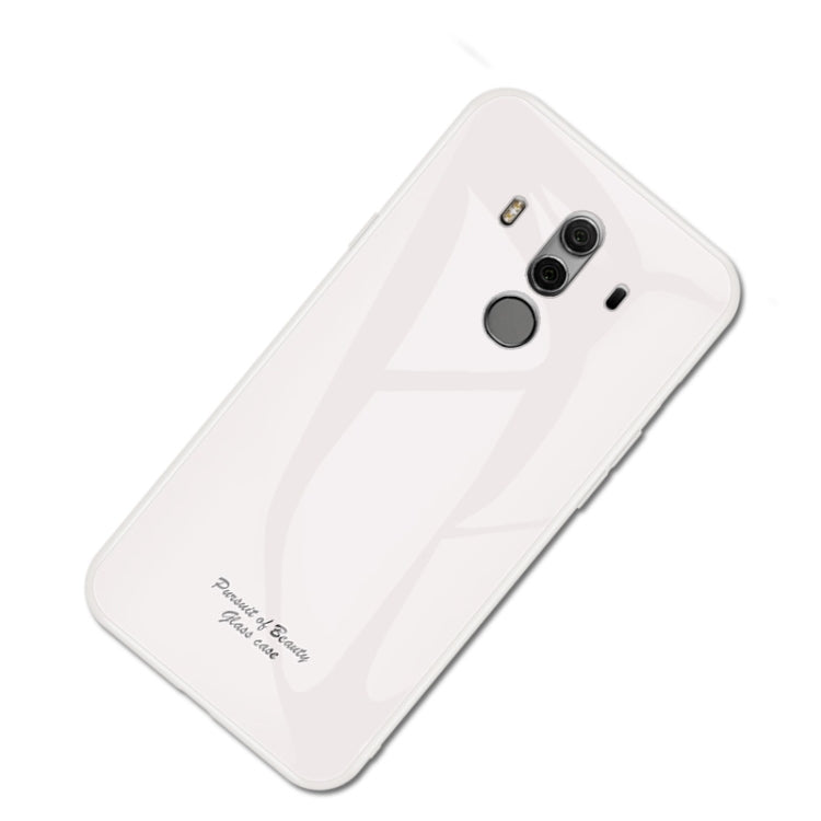 For Huawei Mate 10 Pro Macaron Glass + TPU Case