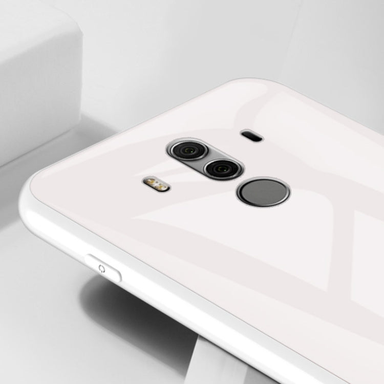 For Huawei Mate 10 Pro Macaron Glass + TPU Case