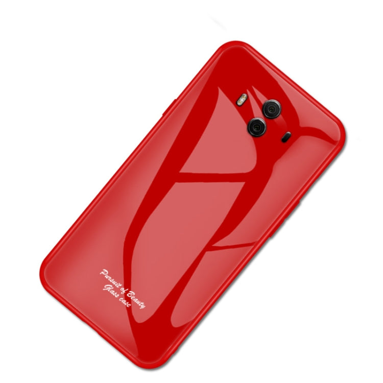 For Huawei Mate 10 Macaron Glass + TPU Case