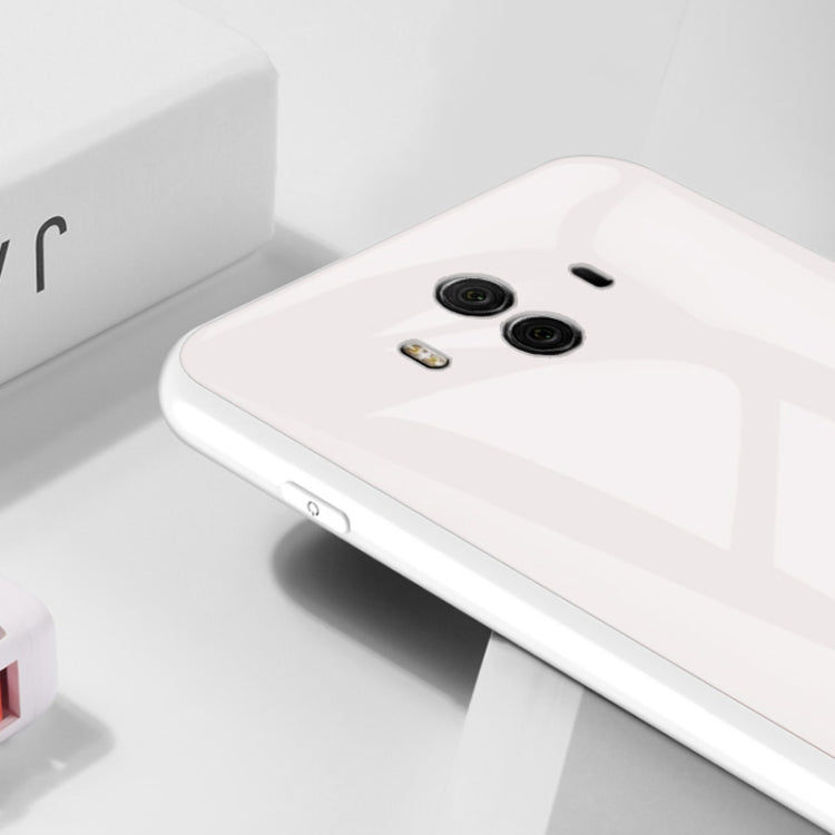 For Huawei Mate 10 Macaron Glass + TPU Case