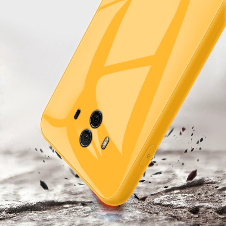 For Huawei Mate 10 Macaron Glass + TPU Case
