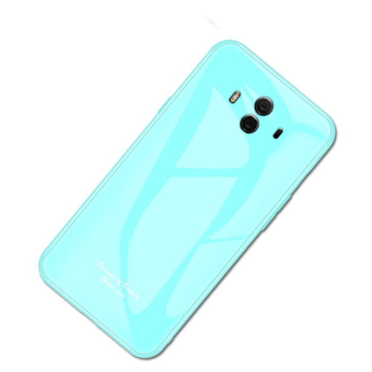 For Huawei Mate 10 Macaron Glass + TPU Case