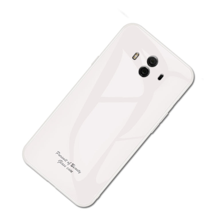 For Huawei Mate 10 Macaron Glass + TPU Case