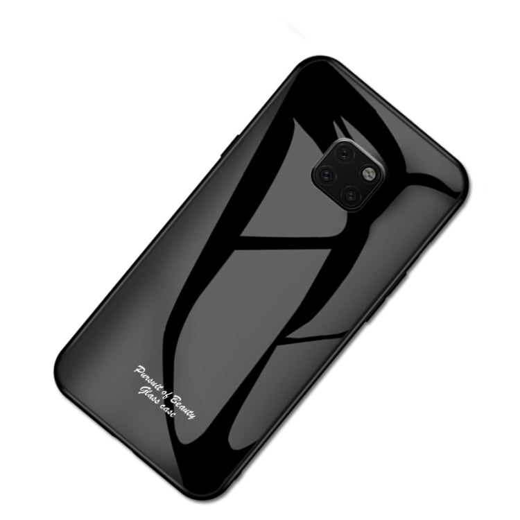For Huawei Mate 20 Pro Macaron Glass + TPU Case