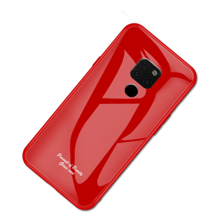 For Huawei Mate 20 Macaron Glass + TPU Case