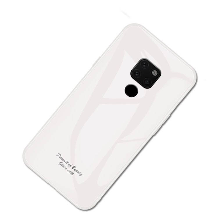 For Huawei Mate 20 Macaron Glass + TPU Case