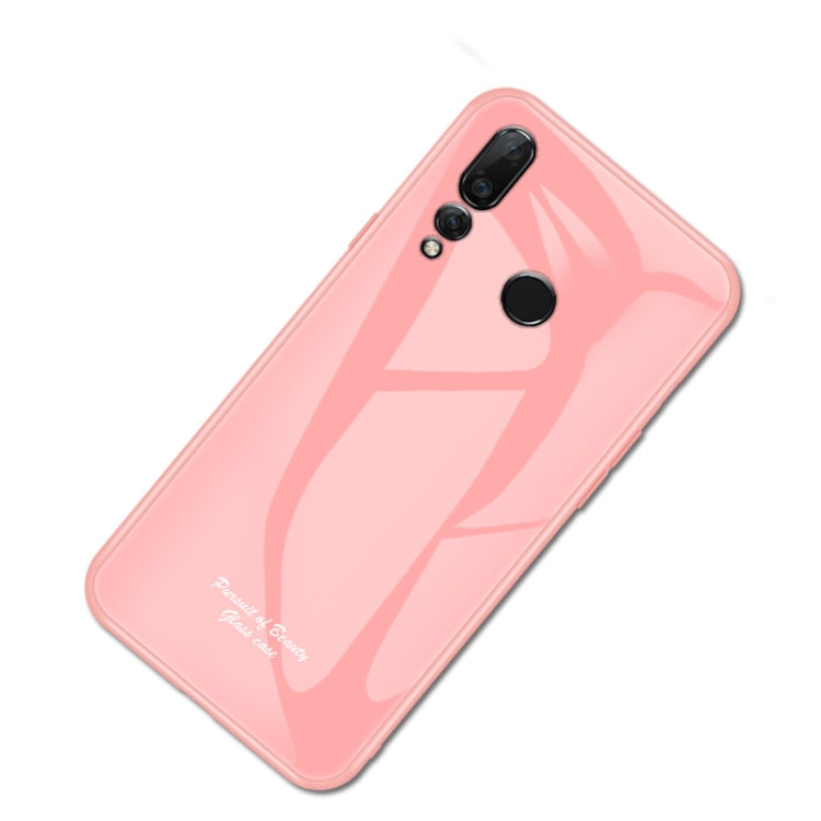 For Huawei nova 4 Macaron Glass + TPU Case
