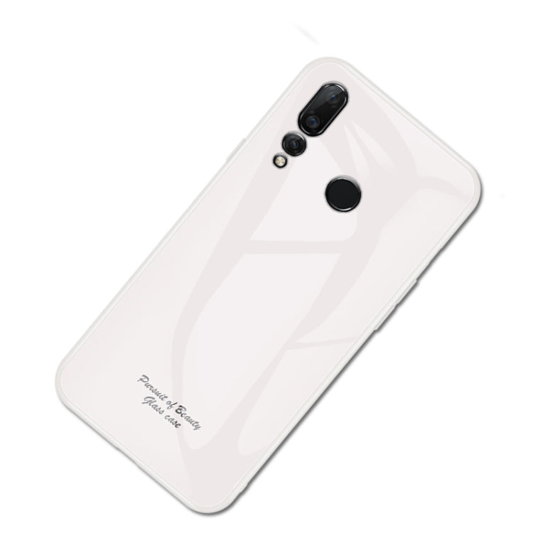 For Huawei nova 4 Macaron Glass + TPU Case