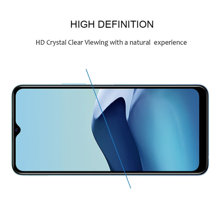 For vivo Y20s 25 PCS Full Glue Full Screen Tempered Glass Film