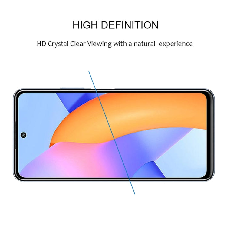 For Huawei Honor 10X Lite 25 PCS Full Glue Full Screen Tempered Glass Film