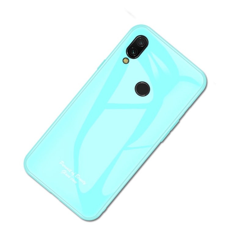 For Xiaomi Redmi 7 Macaron Glass + TPU Case