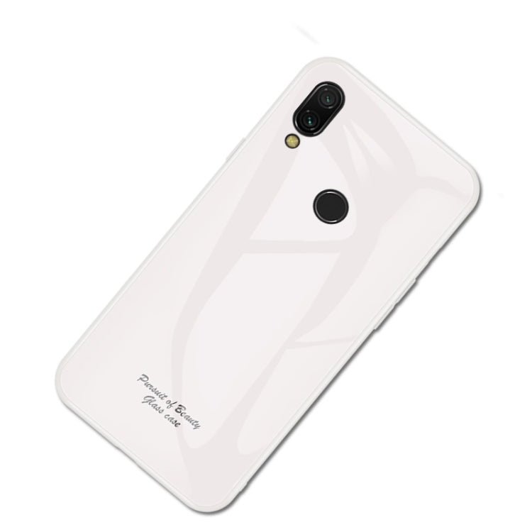 For Xiaomi Redmi 7 Macaron Glass + TPU Case