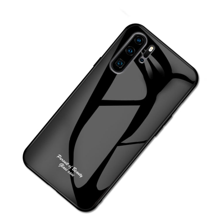For Huawei P30 Pro Macaron Glass + TPU Case