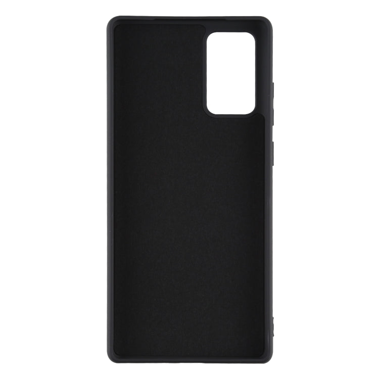 For Samsung Galaxy S20 FE Solid Color Liquid Silicone Shockproof Full Coverage Protective Case with Ring Holder & Lanyard