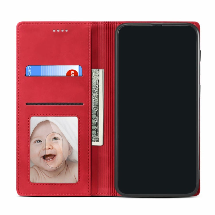 For Samsung Galaxy S20 FE GUSSIM GS-001 Business Style Horizontal Flip Skin Feel PU Leather Case with Holder & Card Slots & Wallet & Photo Frame