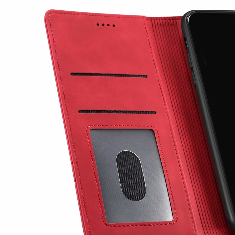 For Samsung Galaxy S20 FE GUSSIM GS-001 Business Style Horizontal Flip Skin Feel PU Leather Case with Holder & Card Slots & Wallet & Photo Frame