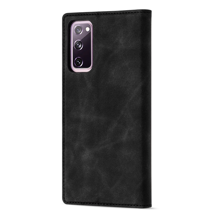 For Samsung Galaxy S20 FE GUSSIM GS-001 Business Style Horizontal Flip Skin Feel PU Leather Case with Holder & Card Slots & Wallet & Photo Frame