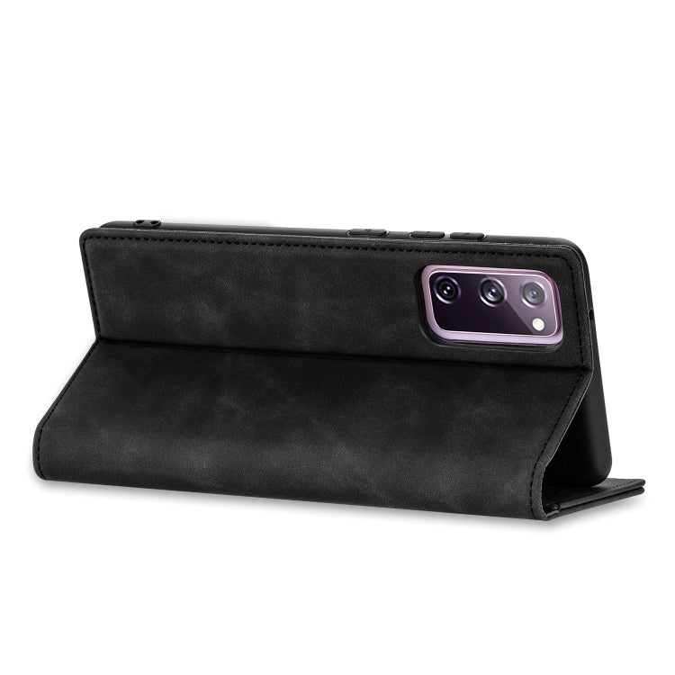 For Samsung Galaxy S20 FE GUSSIM GS-001 Business Style Horizontal Flip Skin Feel PU Leather Case with Holder & Card Slots & Wallet & Photo Frame