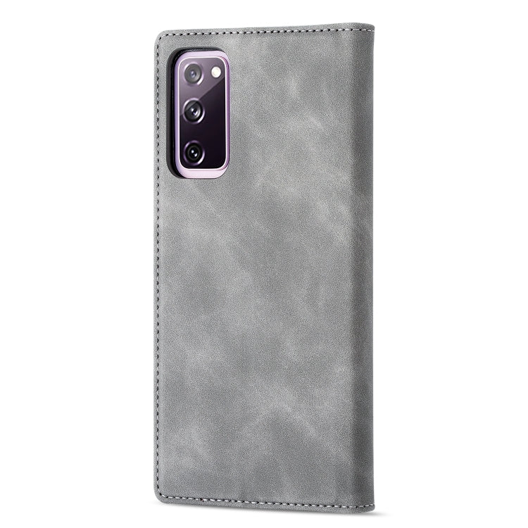 For Samsung Galaxy S20 FE GUSSIM GS-001 Business Style Horizontal Flip Skin Feel PU Leather Case with Holder & Card Slots & Wallet & Photo Frame