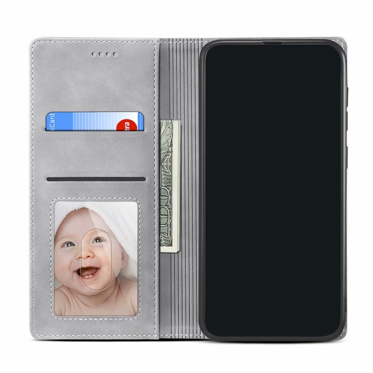 For Samsung Galaxy S20 FE GUSSIM GS-001 Business Style Horizontal Flip Skin Feel PU Leather Case with Holder & Card Slots & Wallet & Photo Frame