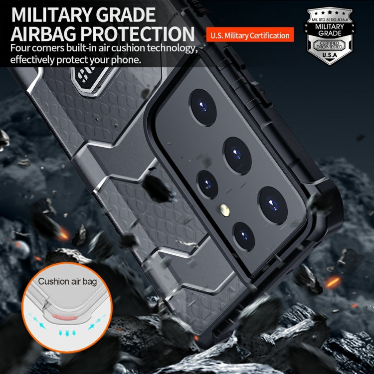 For Samsung Galaxy S21 Ultra 5G wlons Explorer Series PC+TPU Protective Case